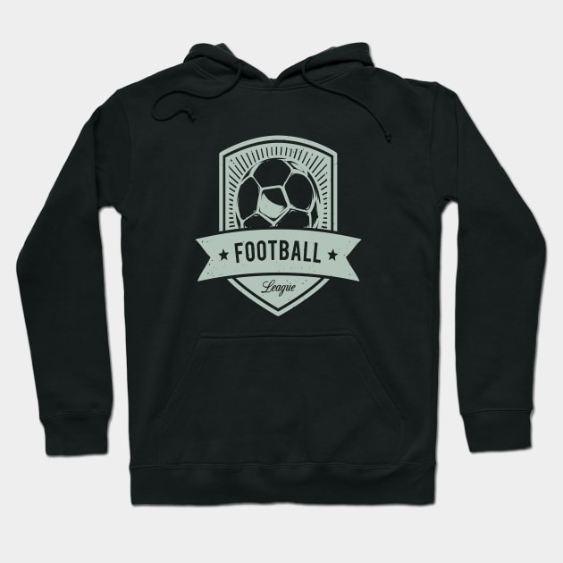 Football logo Hoodie by Brainable ART